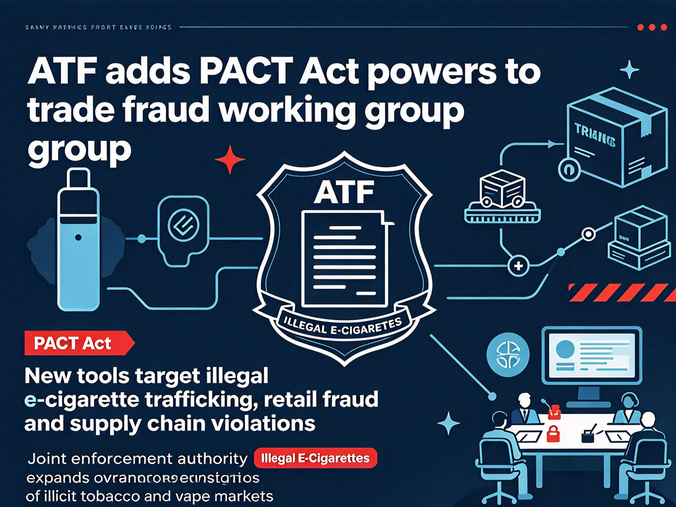 ATF Incorporates PACT Act Authority Into Trade Fraud Working Group (2)