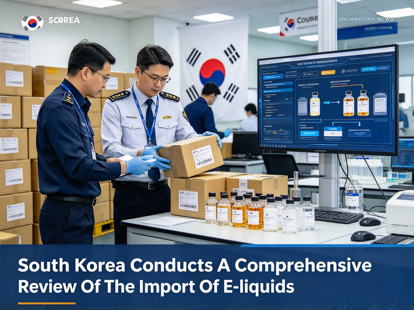 South Korea Conducts A Comprehensive Review Of The Import Of E-liquids