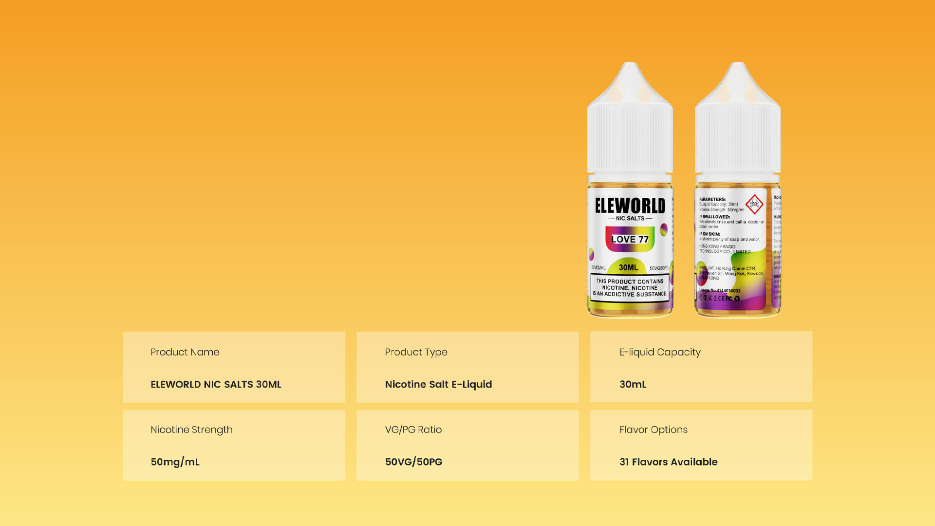Vape Factory Eliquid Manufacturer NIC SALTS 30ML (6)