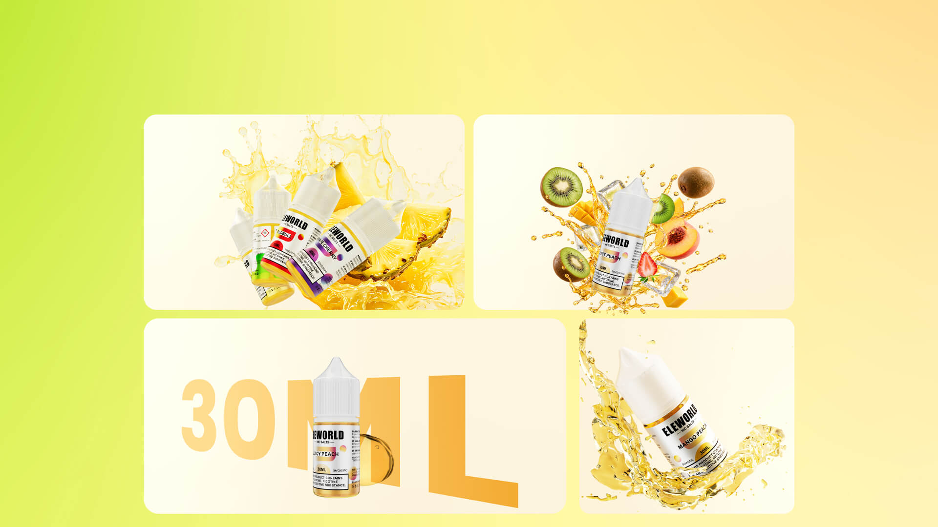 Vape Factory Eliquid Manufacturer NIC SALTS 30ML Picture 1